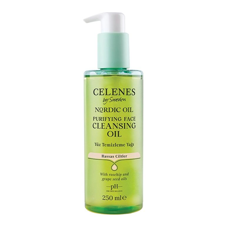 10206235 Celenes Nordic Oil 250 Ml Hassas Ciltler İçin Yüz Temizleme Yağı