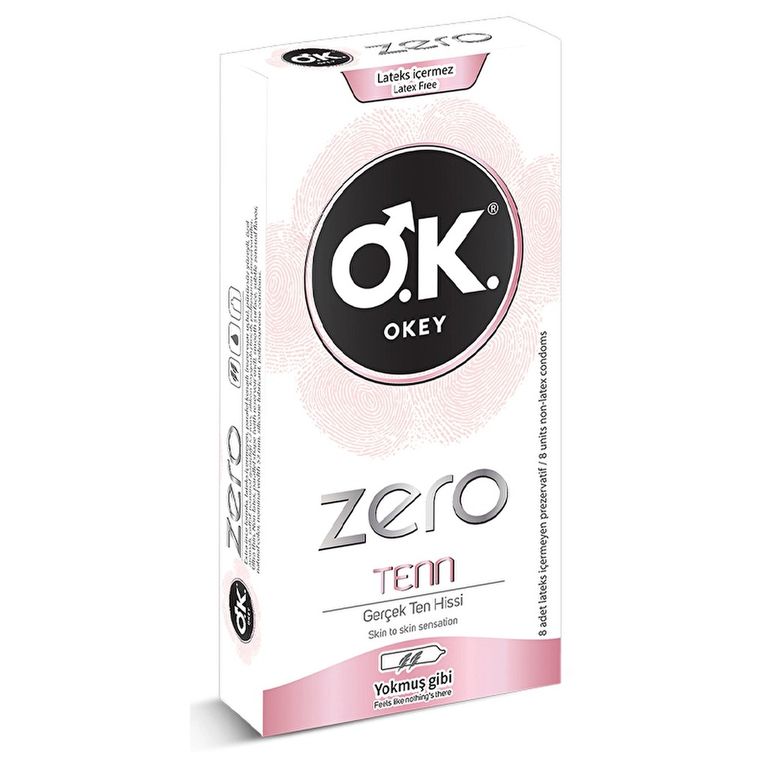 10207158 Okey Zero Tenn 8 Adet Prezervatif
