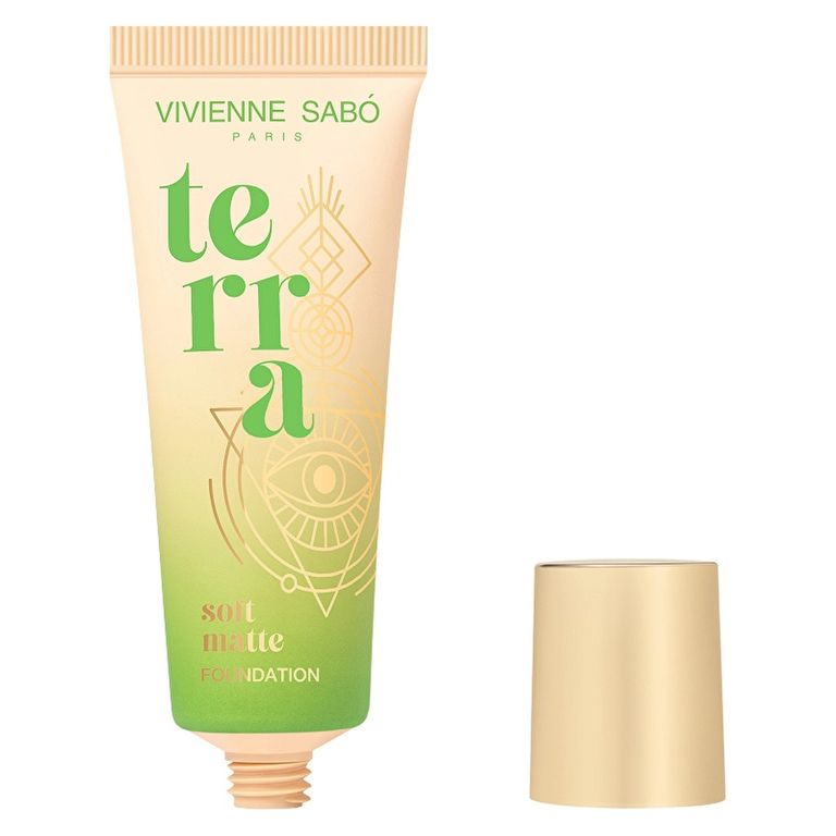 10209234 Vivienne Sabo Terra Matte 02 Beige Full Coverage Shine Free Finish Fondöten