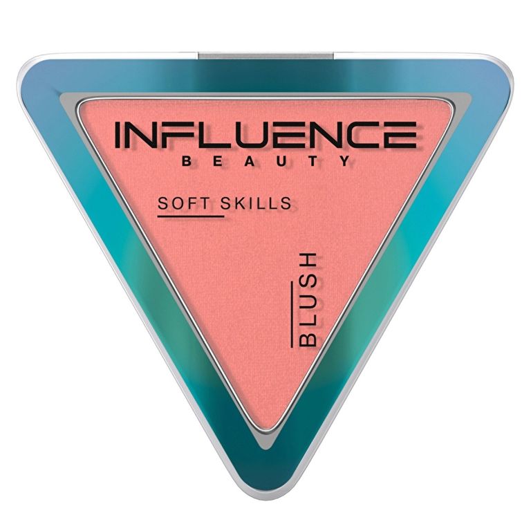 10209371 Influence Beauty Compact Blush Soft Skills Allık 03 Coral Crush Buildable Compact Blush With Natural Finish