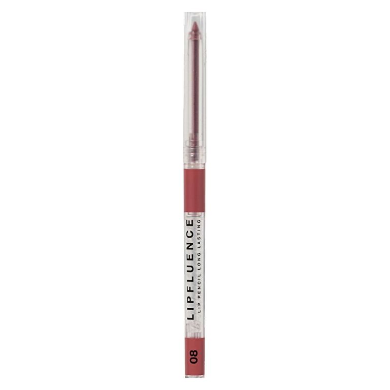 10210033 Influence Beauty Automatic Lipfluence Dudak Kalemi 08 Coral Beige Long Lasting Matte Lip Liner