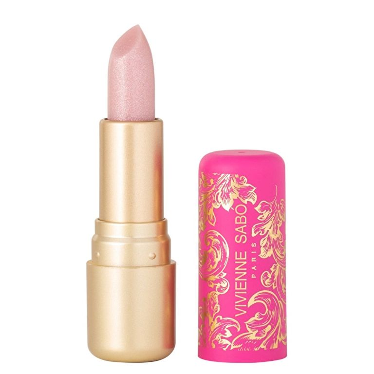 10210509 Vivienne Sabo Colored 03 Rose Delicate Pink Hue Moisturizing Care Lip Balm Ruj