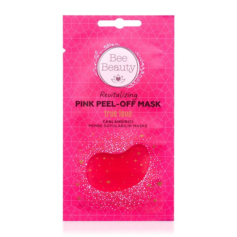 10492938 Bee Beauty Pembe Soyulabilir 10 Ml Maske