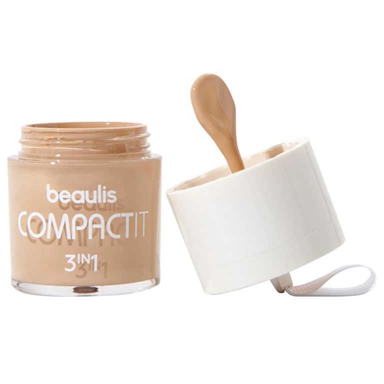 10604131 Beaulis Compact It 115 Natural Beige Fondöten Allık Kapatıcı