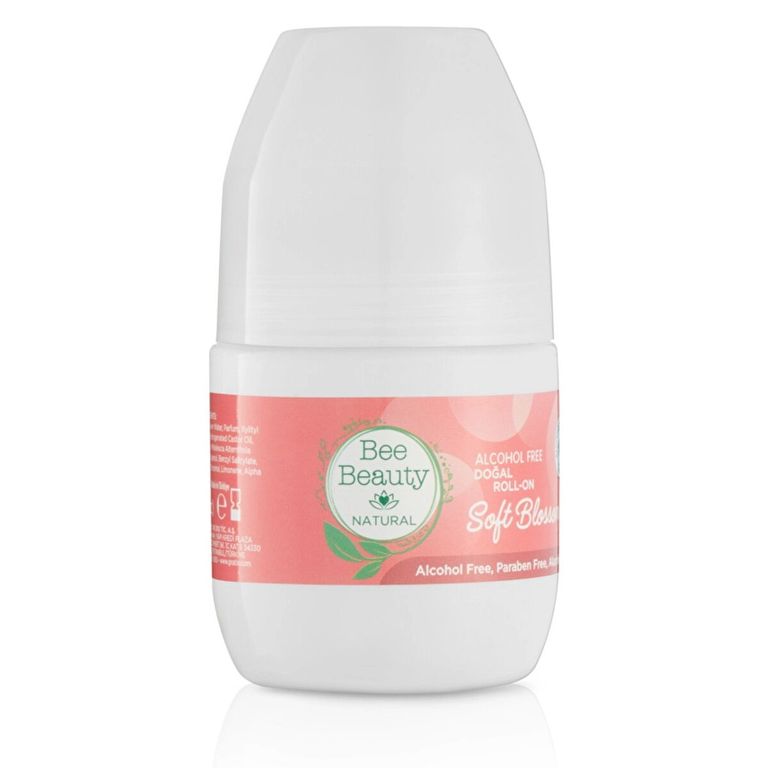 10632039 Bee Beauty Soft Blossom Doğal Alkolsüz 50 Ml Kadın Deodorant Roll-On