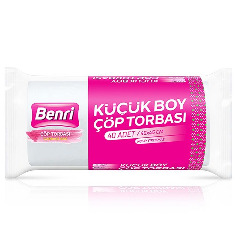 10634016 Benri Çöp Torbası Küçük Boy 40'lı