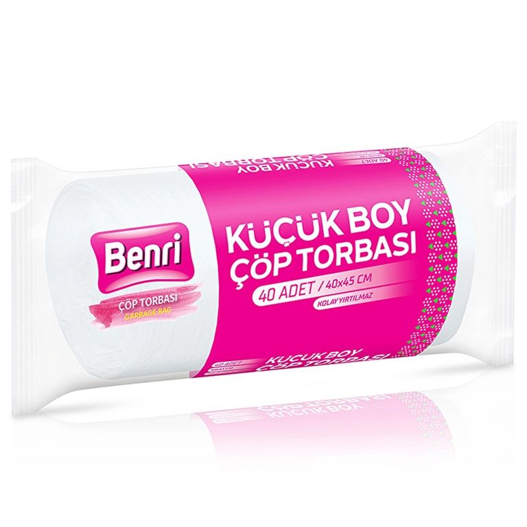 10634016 Benri Çöp Torbası Küçük Boy 40'lı