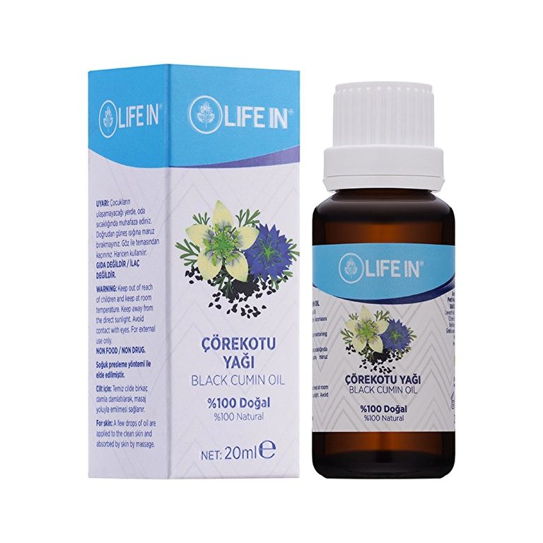 10833850 Life In 20 Ml Çörek Otu Yağı