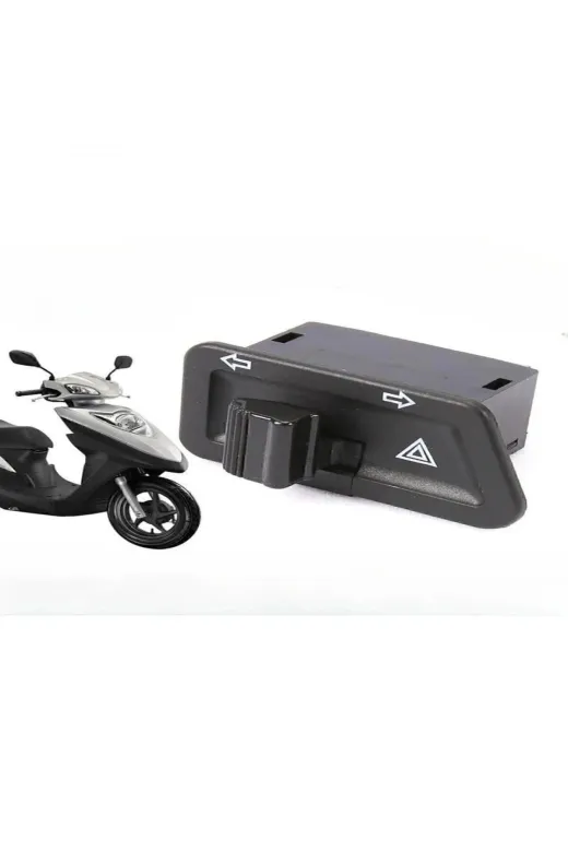110 Rks Blazer VB Scooter Motorsiklet 4’Lü Sinyal Düğmesi Üniversal Uyum