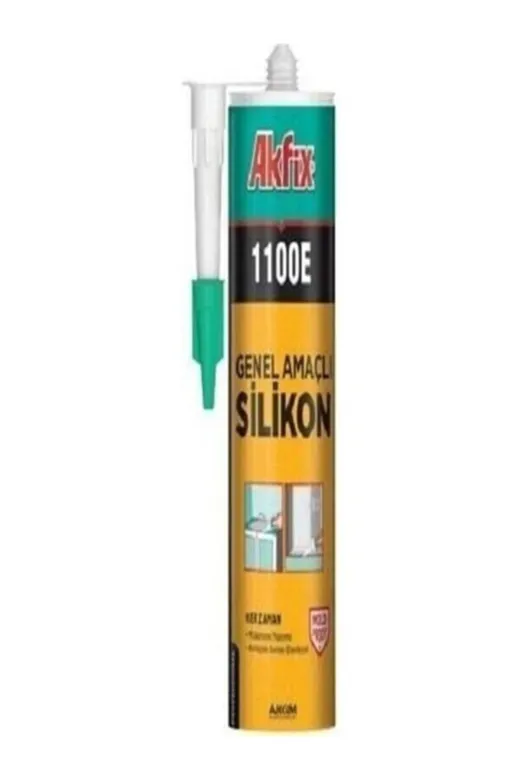 1100E Şeffaf Silikon 280 Ml 10/2025 Üretim Tarihi