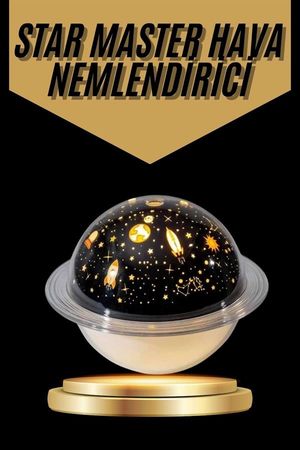 111641586 Hava Nemlendirici Renk Değiştiren Oda Kokusu Yıldızlı Projektör Diğer
