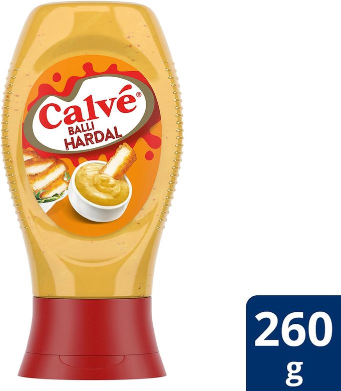 1122365 Calve Sos Ballı Hardal 260 Gr 4 Adet