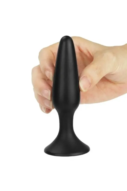 11,5 Cm Vantuzlu Silikon Anal Plug