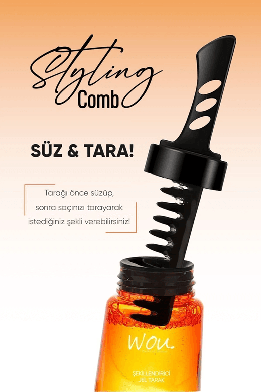 12041996 Wou World Of Unique Saç Şekillendirici Jel Tarak 260 Ml
