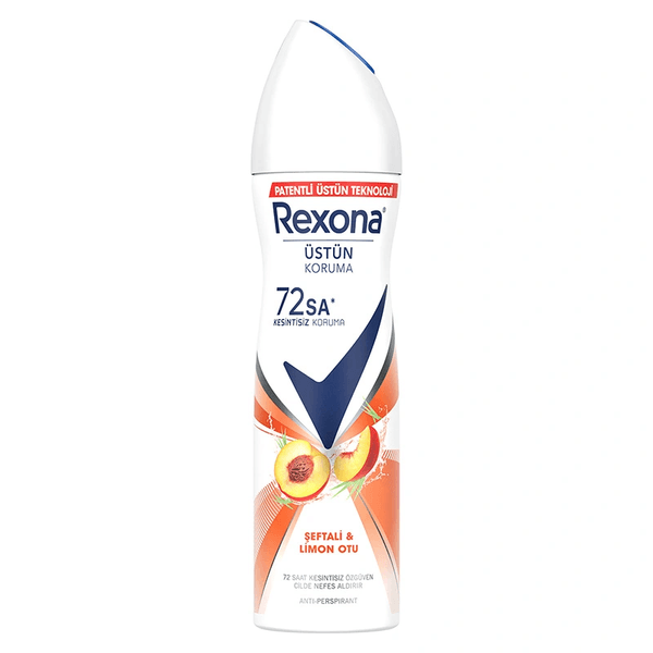 12081996 Rexona Kadın Sprey Deodorant Şeftali & Limon Otu 150 Ml X2