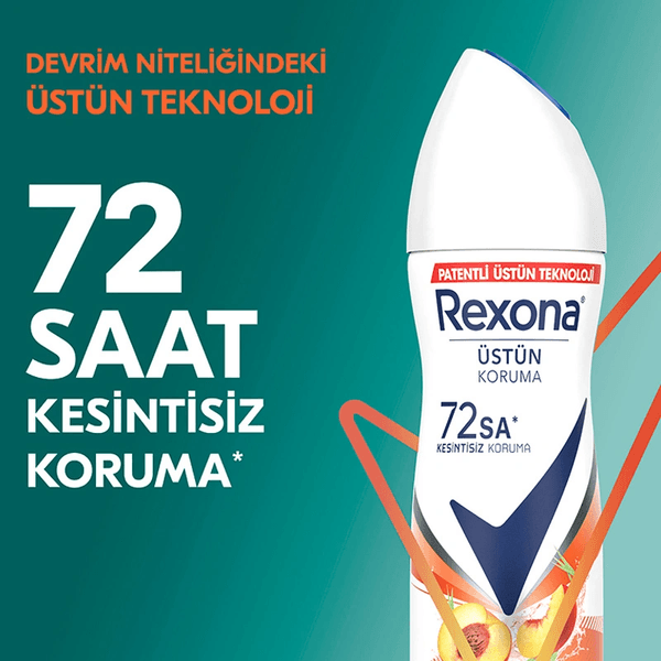 12081996 Rexona Kadın Sprey Deodorant Şeftali & Limon Otu 150 Ml X2