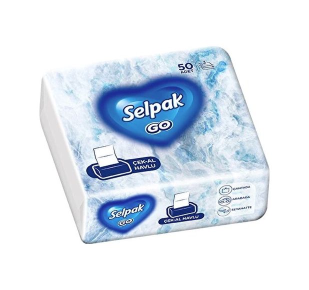120853418 Selpak Go Çek Al Havlu 50'li