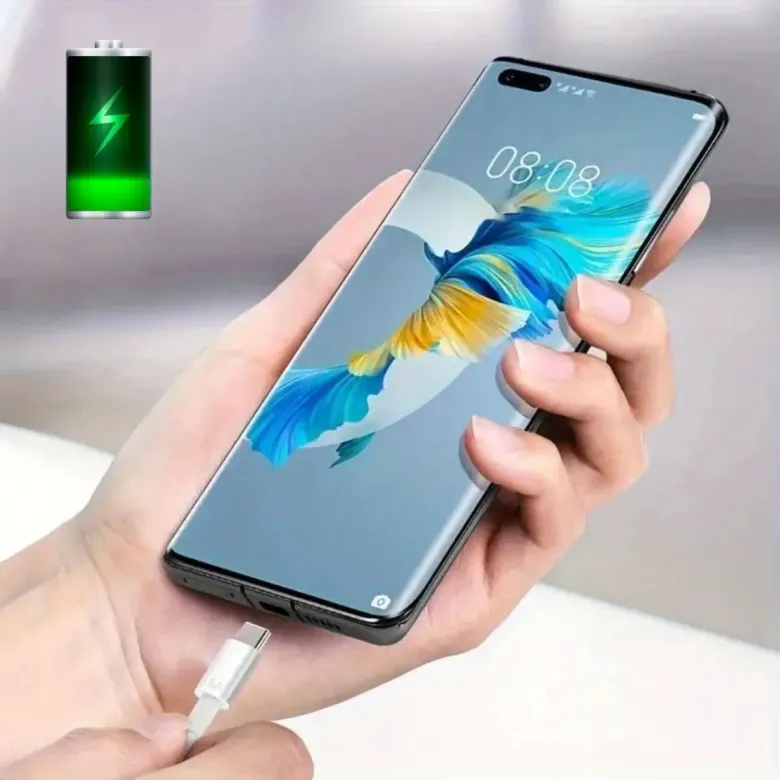 120W USB Hızlı Type C Uçlu Kablolu Şarj Aleti (4745)