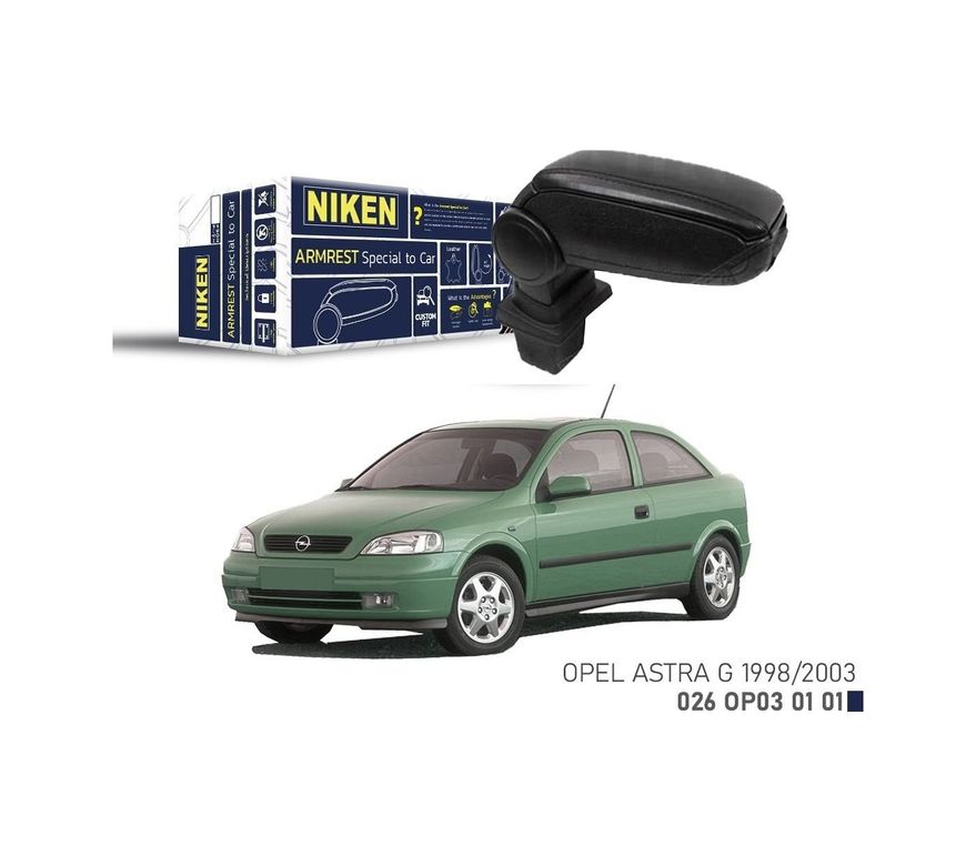 122184984 Niken Opel Astra G Kol Dayama Kolçak Siyah 1998-2003 Arası Uyumlu
