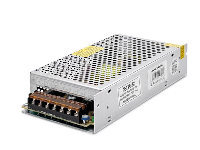 12V 10A 120W Led Ve Kamera Adaptörü - Gümüş B2880