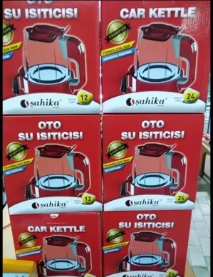 12V OTOMATİK ARAÇ OTO KETTLE SU ISITICISI ÇAKMAKLIK FİŞLİ (4745)