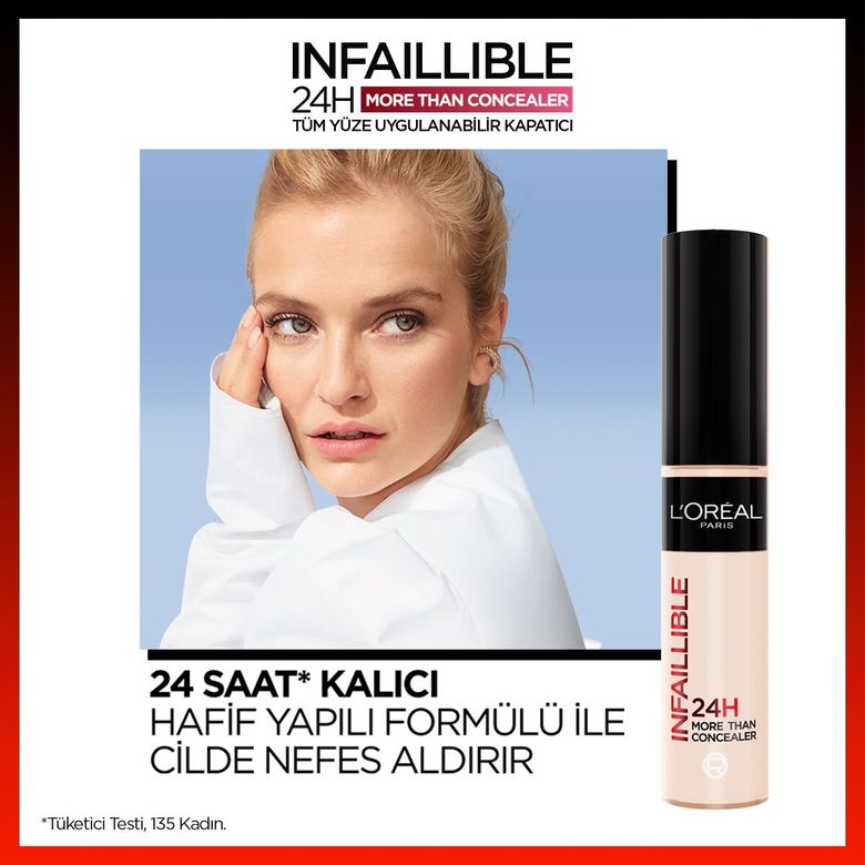 1316077 Loreal Paris Infaillible No 328 Lin 24H Kapatıcı