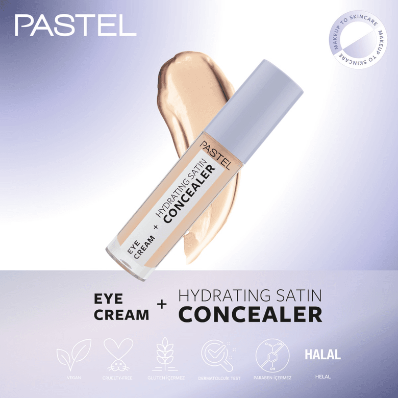 1377285 Pastel Make Up To Skin Care Hydrating Göz Altı Kapatıcısı Ve Göz Kremi 61 Vanilla