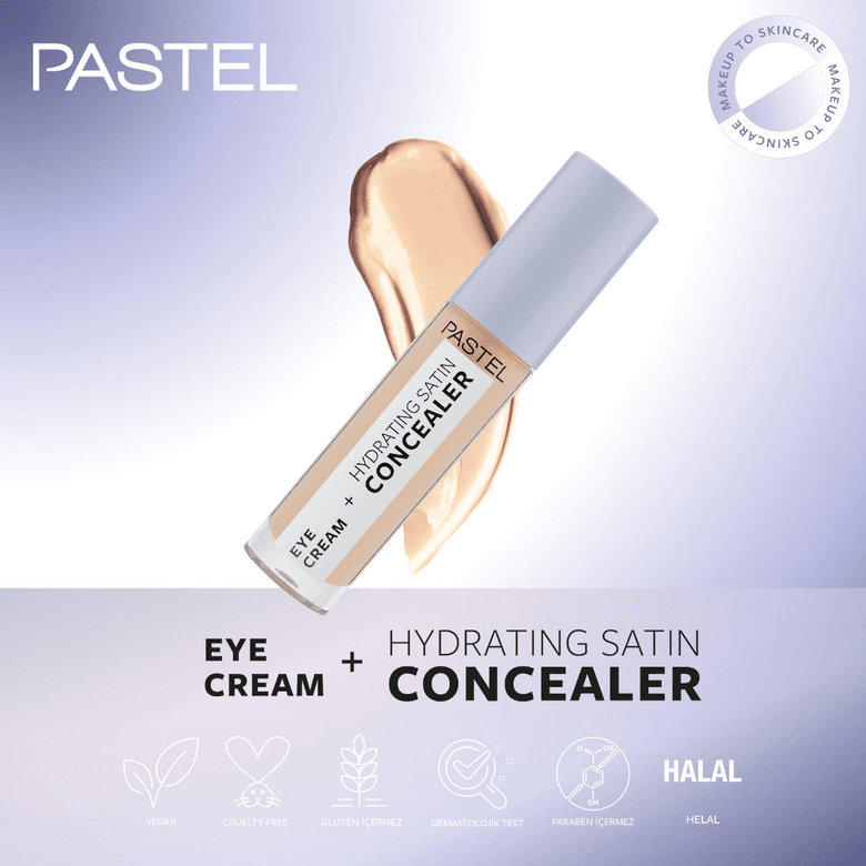 1377299 Pastel Make Up To Skin Care Hydrating 62 Milkshake Göz Altı Kapatıcısı Ve Göz Kremi