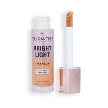 1390102 Revolution Bright Light Face Glow 4 In 1 Medium Işıltılı Fondöten