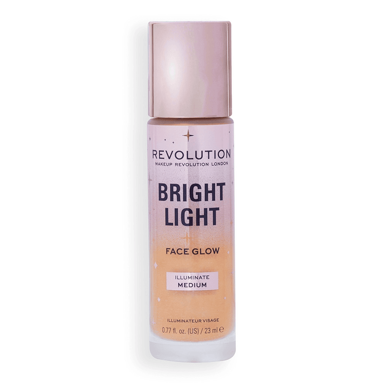1390102 Revolution Bright Light Face Glow 4 In 1 Medium Işıltılı Fondöten