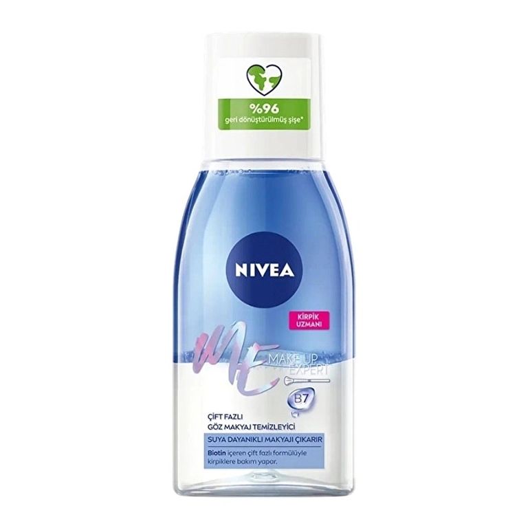 14000694 Nivea Make Up Expert 125 Ml Çift Fazlı Göz Makyaj Temizleyici