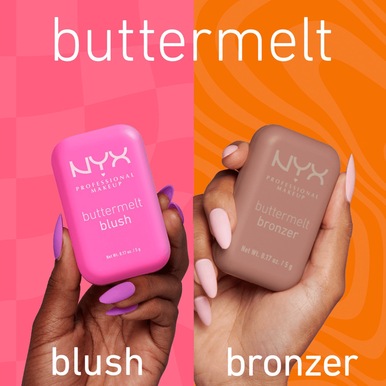 1406328 Nyx Professional Makeup Buttermelt Blush 01 My Butta Half Kremsi Pudra Allık