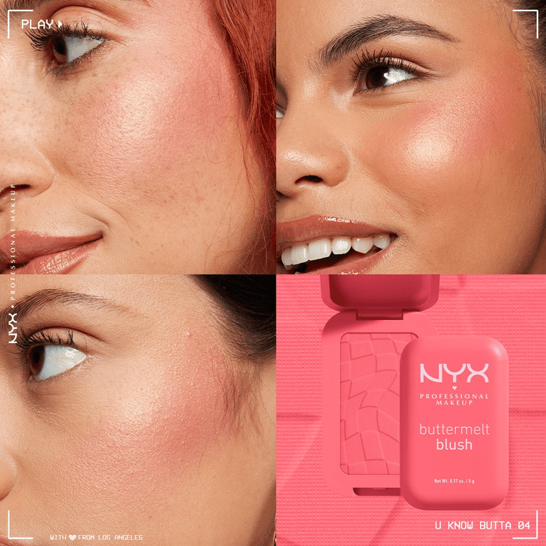 1406335 Nyx Professional Makeup Buttermelt Blush 04 U Know Butta Kremsi Pudra Allık