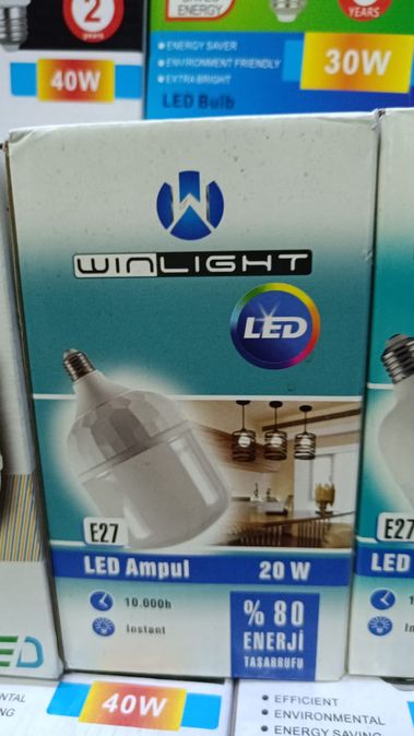 14122022 Winlight 20W Şarjlı Torch Ampul E27 Duy