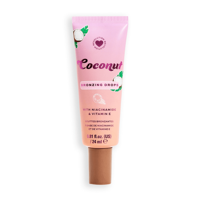 1418018 I Heart Revolution Coconut Bronze Tinted Glow Drops