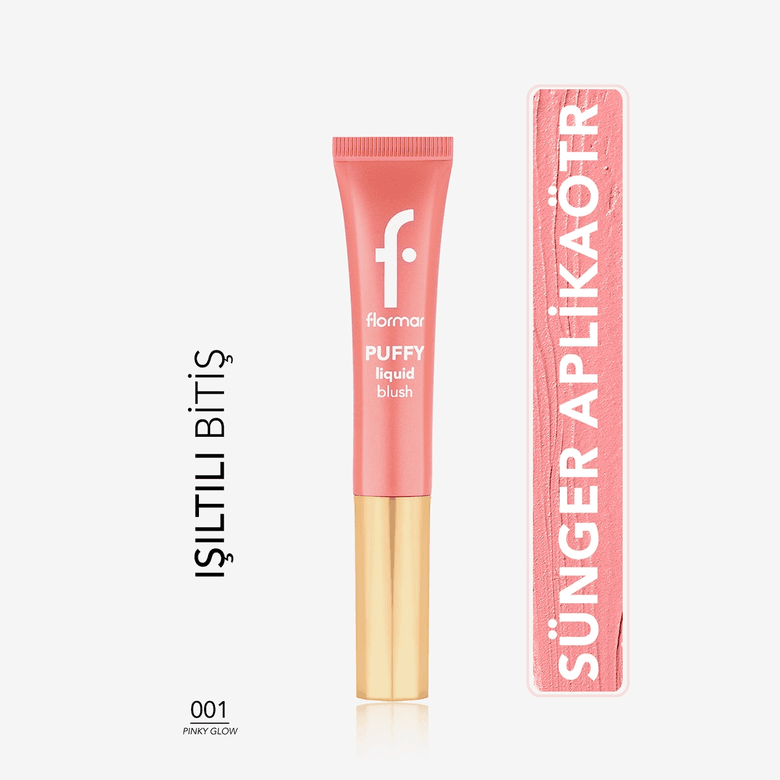 1443757 Flormar Puffy No: 01 Pinky Glow Likit Allık