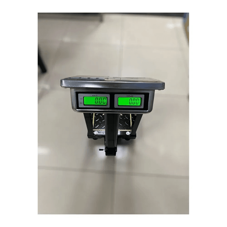 150 Kğ Elektronik Dijital Korumalı Terazi Baskül 30X40Cm Tabla Ölçüsü 50Gr Hassasiyet