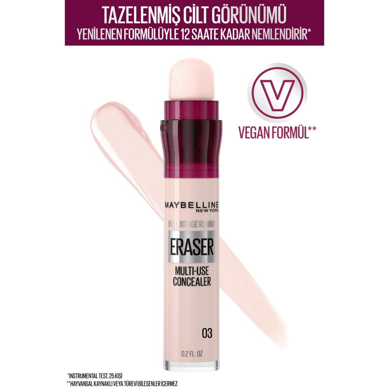 154331 Maybelline New York Instant 03 Fair Anti Age Eraser Kapatıcı