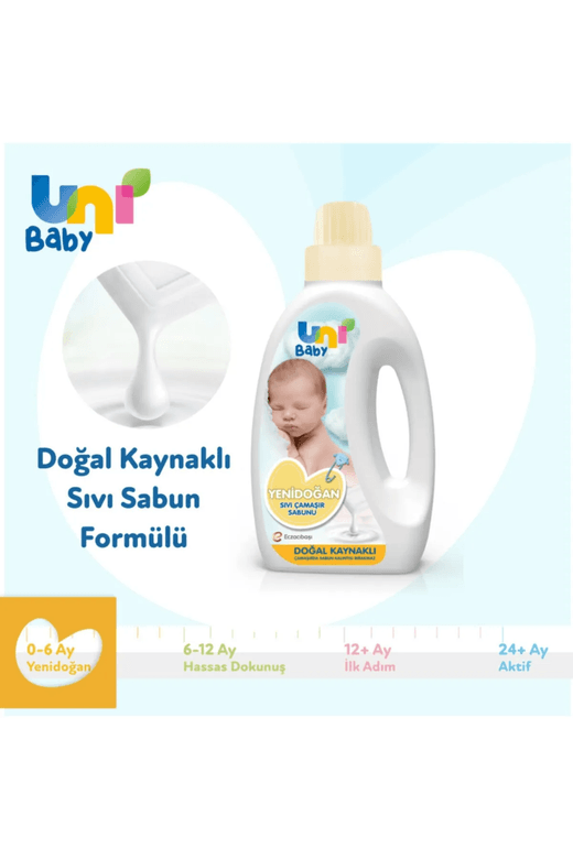15875489 Uni Baby Yenidoğan Sıvı Çamaşır Sabunu 1500 Ml