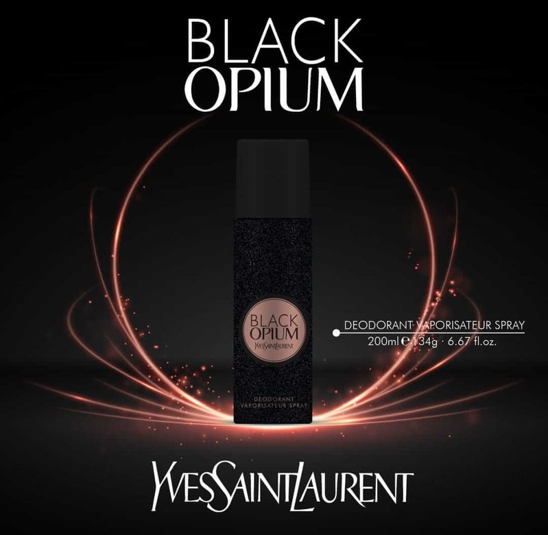 16061995 Yves Saint Laurent Black Opium Kadın Deodorant 200Ml