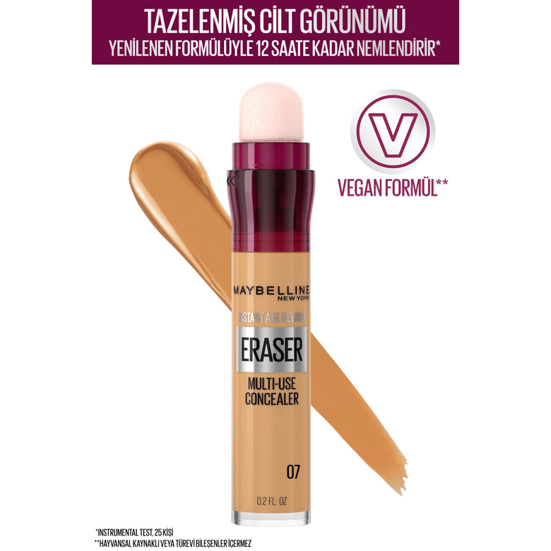 161990 Maybelline New York Instant Anti Age Eraser 07 Sand Kapatıcı
