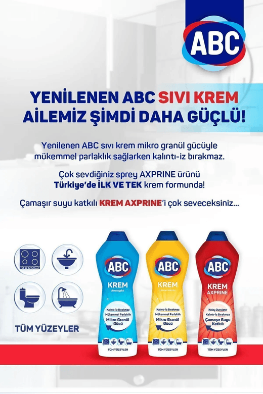 16634 Abc Krem 750 Ml. Axprine