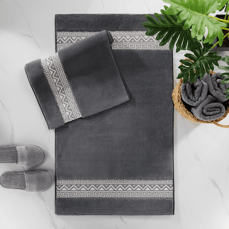 ₺1.699,0j Schafer Home Julia 2 Li Banyo Paspası-Koyu Gri