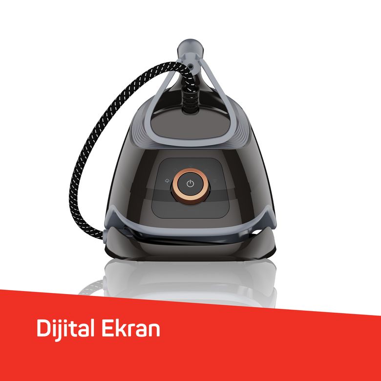 -16999- Arzum Ar6048 Steamart Plus Buhar Kazanlı Ütü 3000W, 700 G/dk Şok Buhar Gücü, 1.5 L Su Tankı, Gri