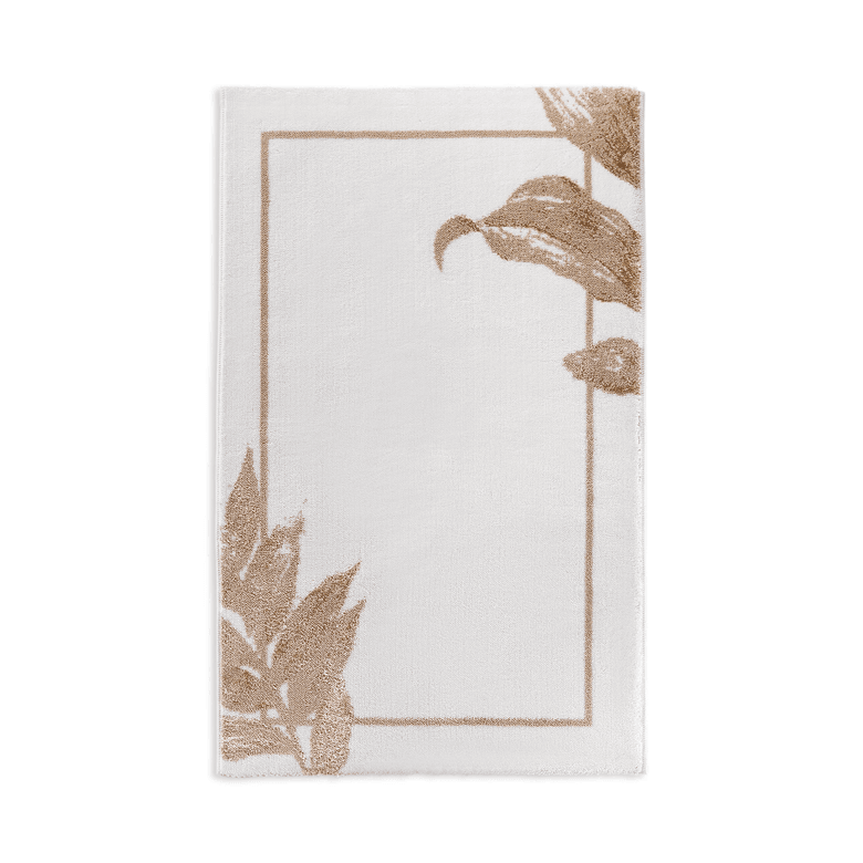 1799.99 Schafer Home Leafy 2 Li Banyo Paspası-Gold
