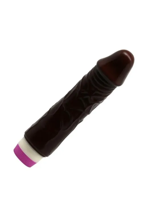 18,5 Cm Realistik Testissiz Titreşimli Dildo Penis