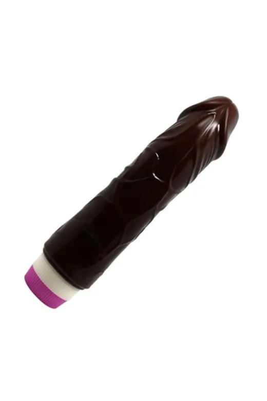 18,5 Cm Realistik Testissiz Titreşimli Dildo Penis