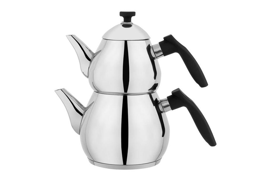 1.899,00*- Schafer Tea Chef Küçük Boy Çaydanlık Takımı 4 Parça-Siyah