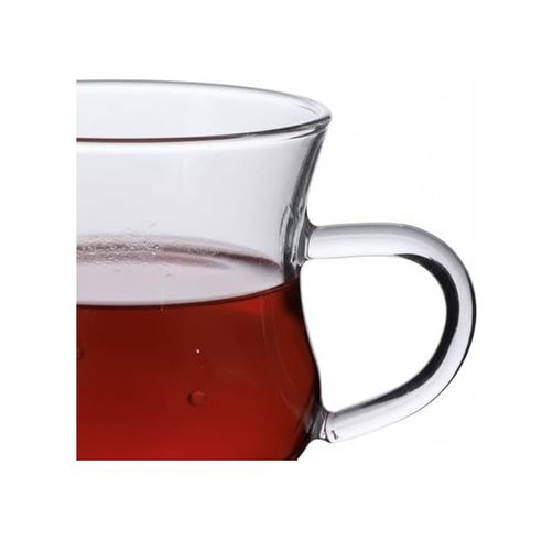 1923 As Kurukahvecisi 57855210129170480184975 Borosilikat Cam Kupa Seti - 250 Ml Kapasiteli - Şık Ve Dayanıklı Tasarım - 3 Parça Aeropress