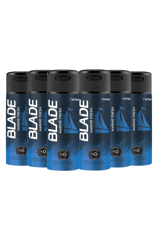 1942023 Blade Marine Fresh Deodorant 6X150Ml
